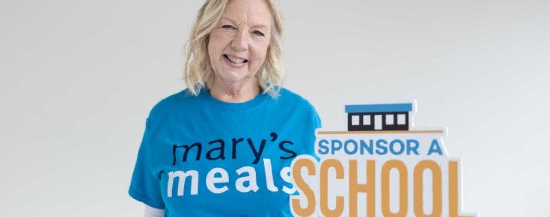 Mary’s Meals launches Sponsor A School initiative with Deborah Meaden 