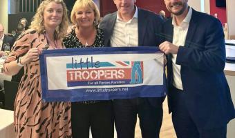 BM Caterers raises £7,500 for Little Troopers through supplier meet & greet 